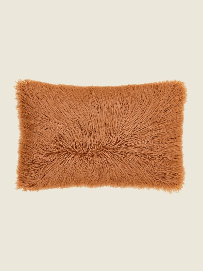 Helma Rectangular Faux-Fur Pillow