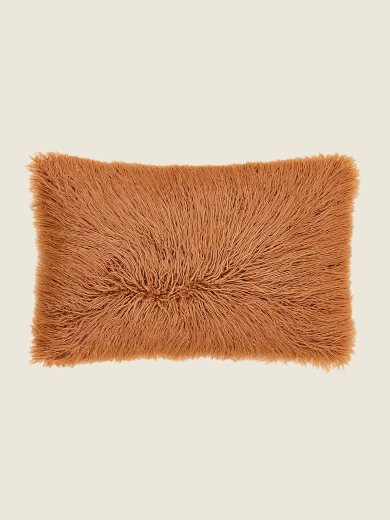 Helma Rectangular Faux Fur Pillow GUESS