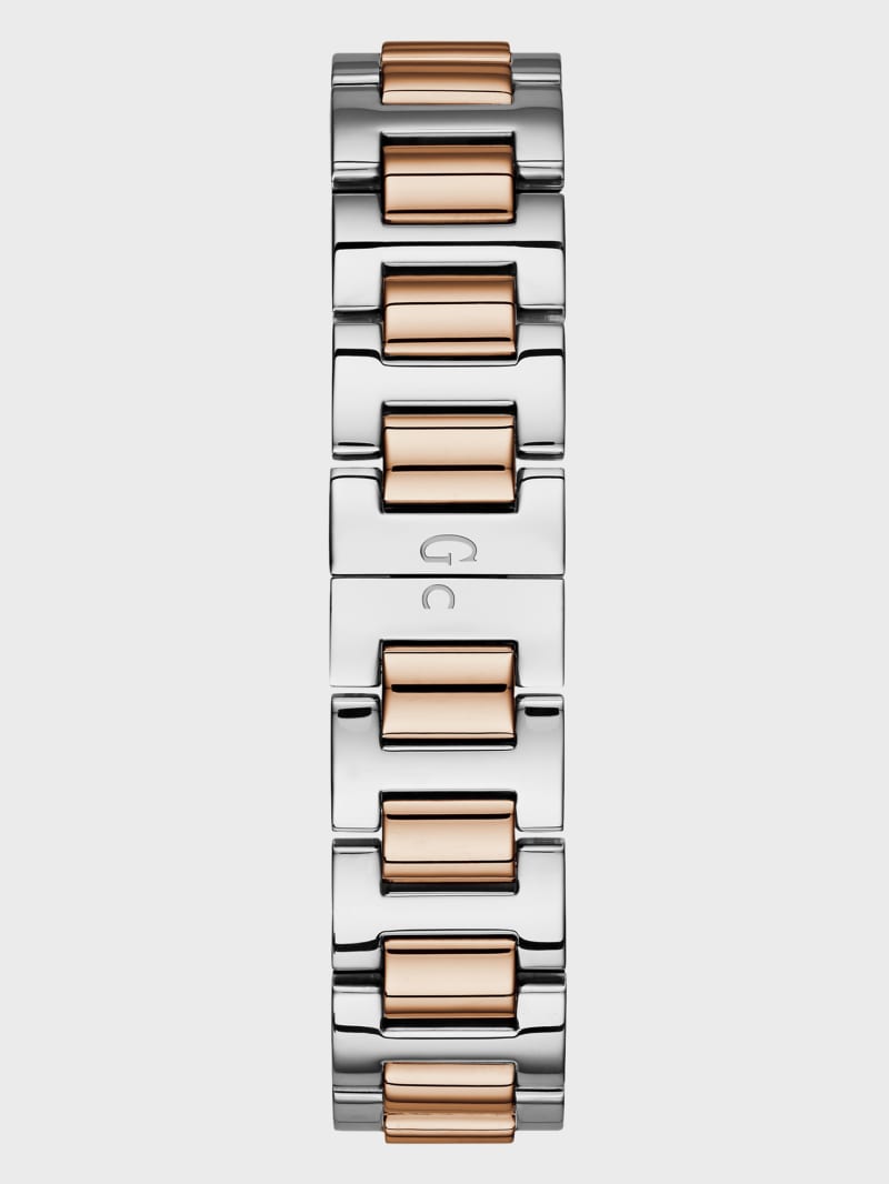 Guess Two-Tone Multifunction Watch. 3