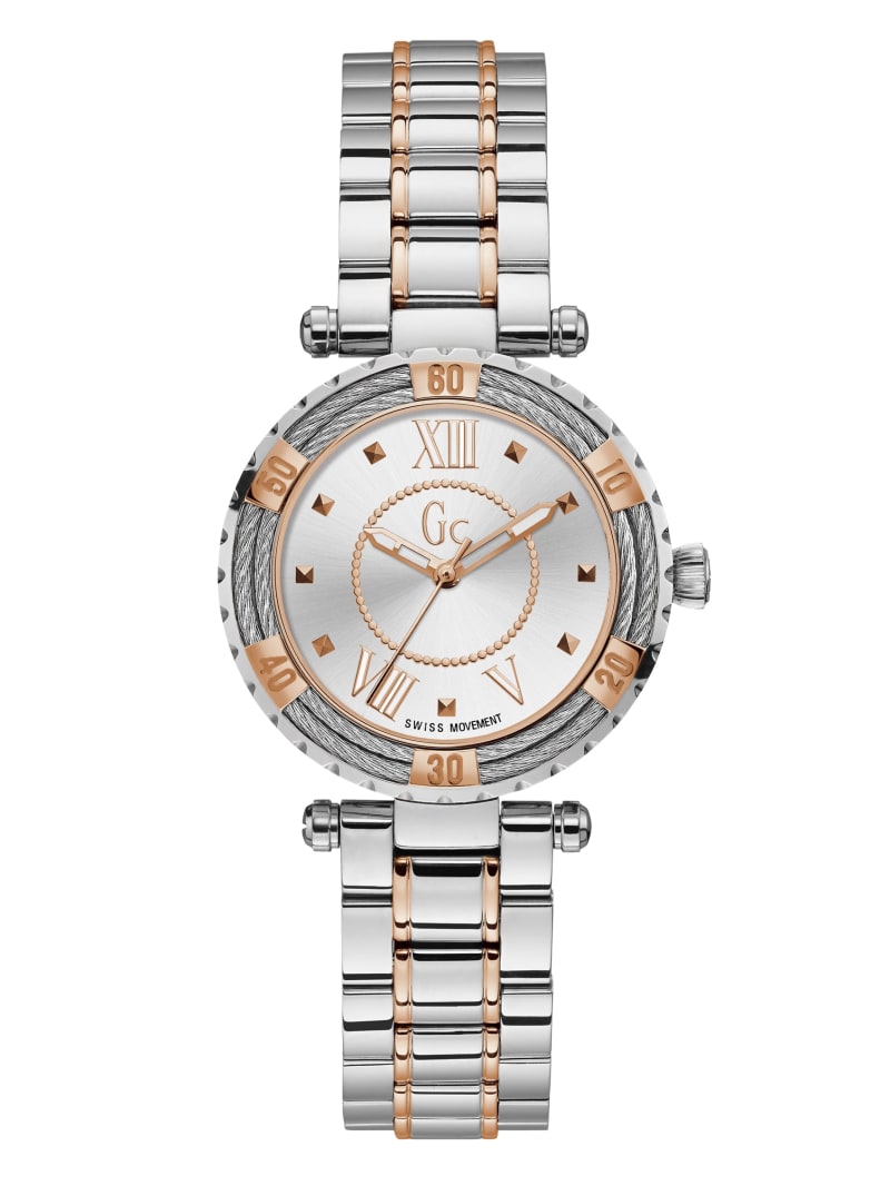 Guess Two-Tone Analog Watch. 1