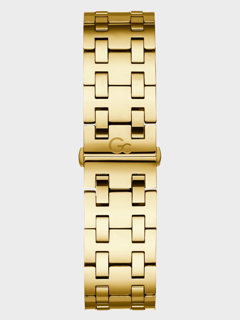 Guess Gc Gold-Tone and Black Chronograph Watch. 1