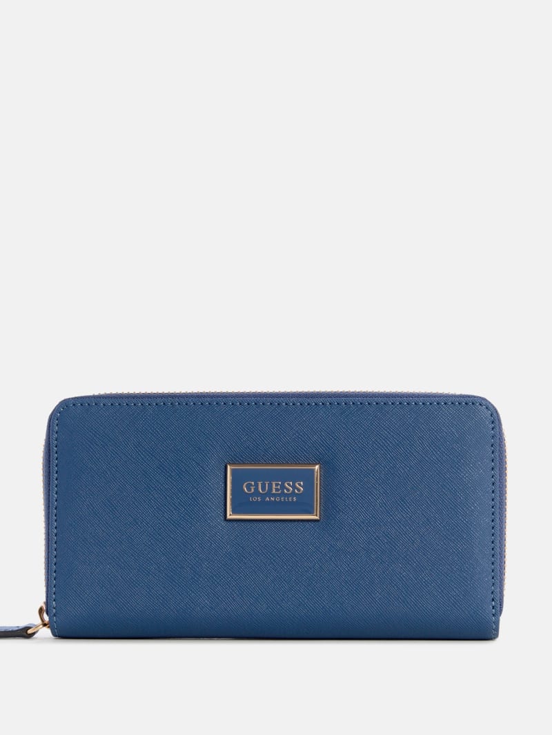 Abree Medium Zip-Around Wallet | GUESS Factory