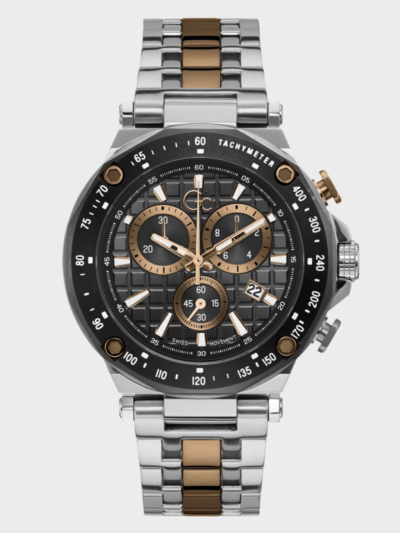 Gc Sport 2-Tone Chronograph Watch | GUESS