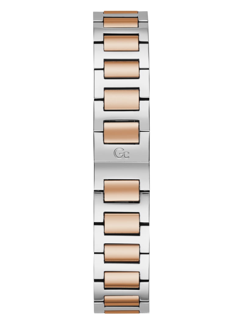 Two-Tone and Mother-of-Pearl Analog Watch