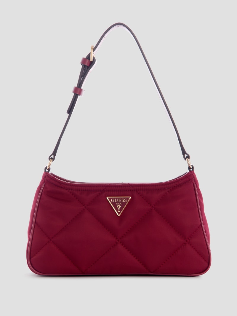 Guess Red And White Shoulder Bag