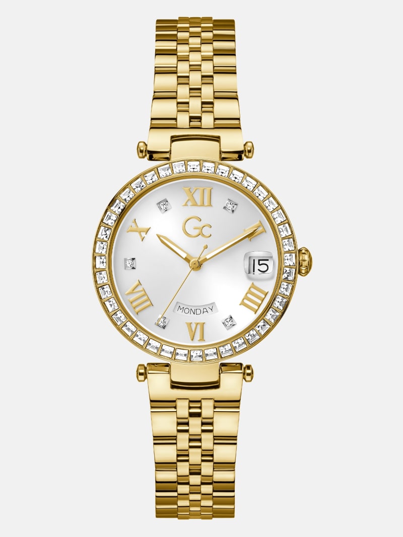 Gc Gold-Tone Analog Watch