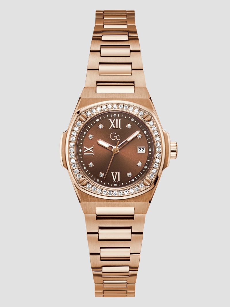 Gc rose gold watch hot sale