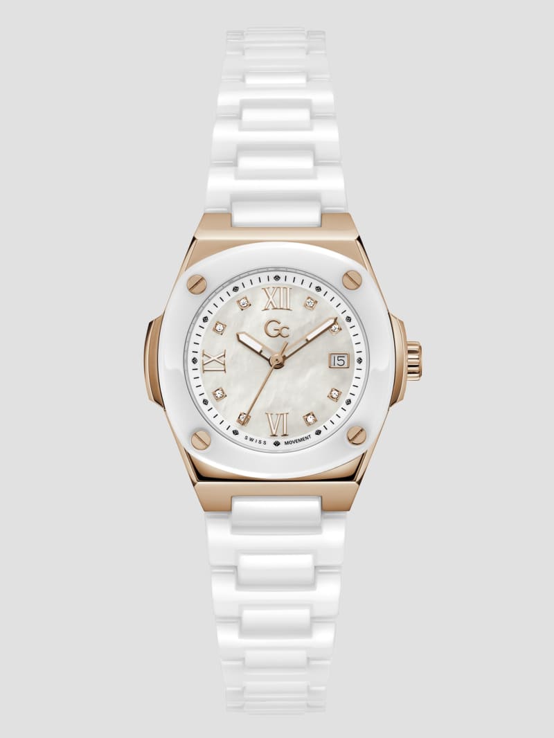 Gc Multi Tone Chronograph Watch