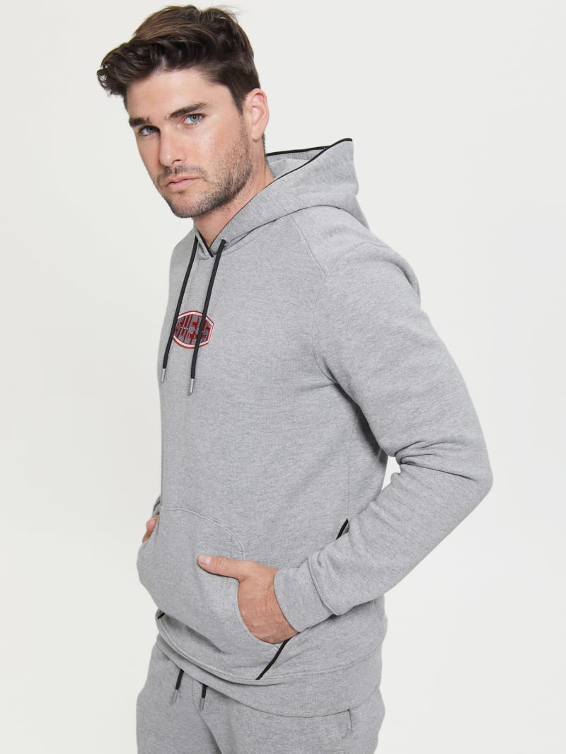 Fashion Sweaters Hooded Sweaters Street One Hooded Sweater light grey casual look 