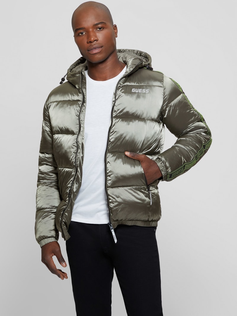 Guess metallic jacket store