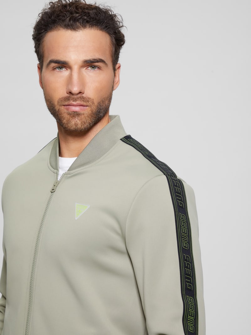 Eco Kermit Full-Zip Sweatshirt | GUESS Canada