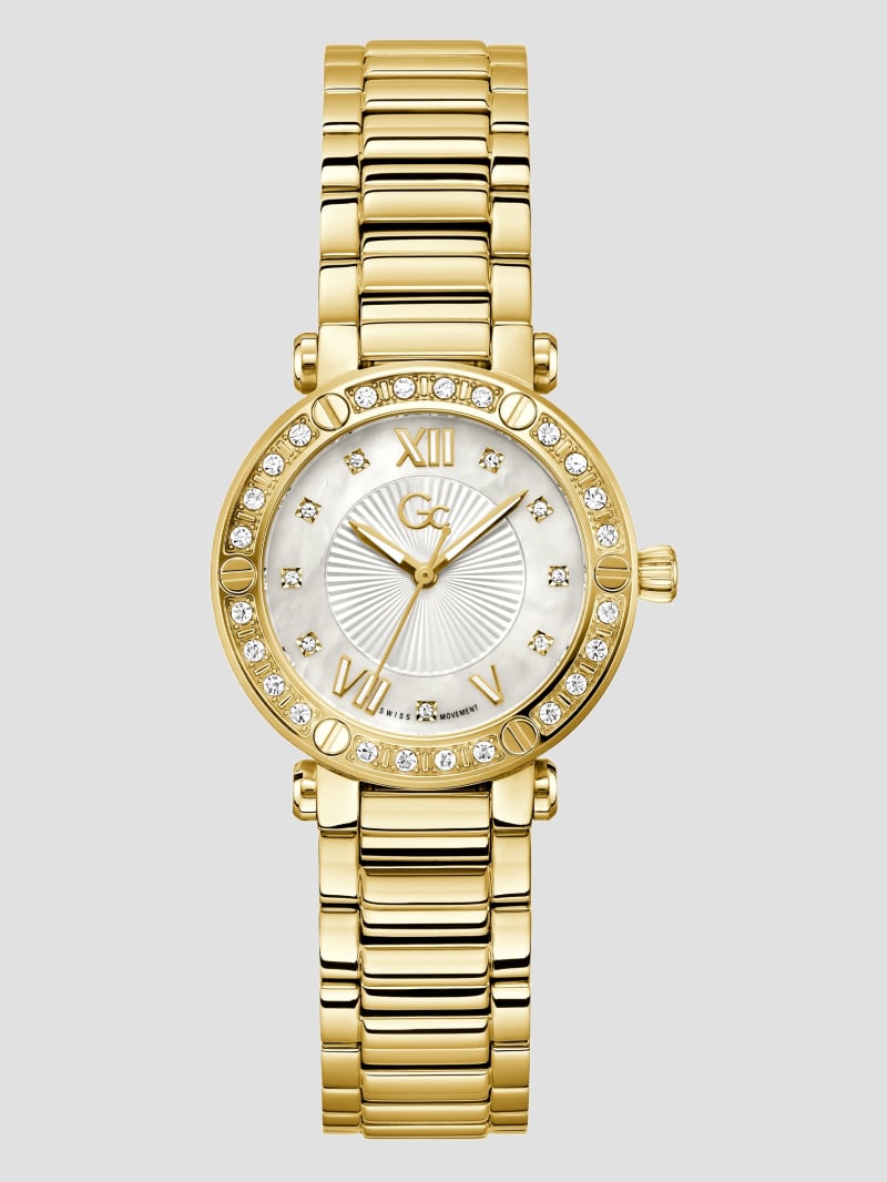 MARCIANO by GUESS® Gc Gold-Tone Analog Watch