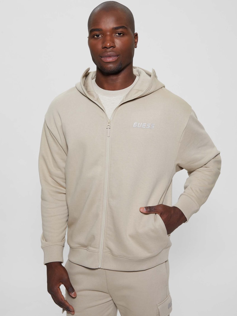 Keid Zip Up Hoodie Sweatshirt GUESS