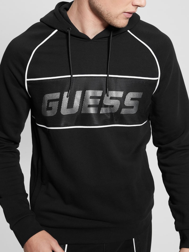 Guess mesh clearance hoodie
