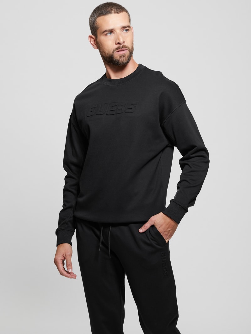 Crewneck guess on sale