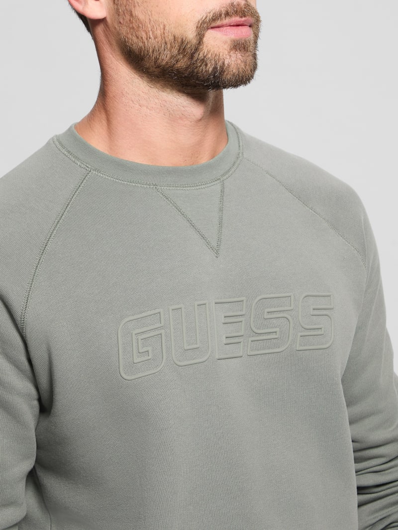 Eco Aldwin Crewneck Sweatshirt | GUESS Canada