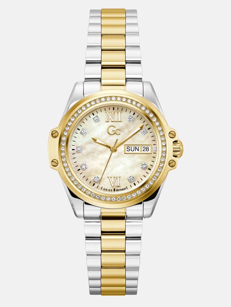 MARCIANO by GUESS® Gc Two-Tone Analog Watch