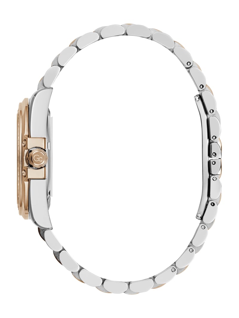 Two-Tone Analog Watch