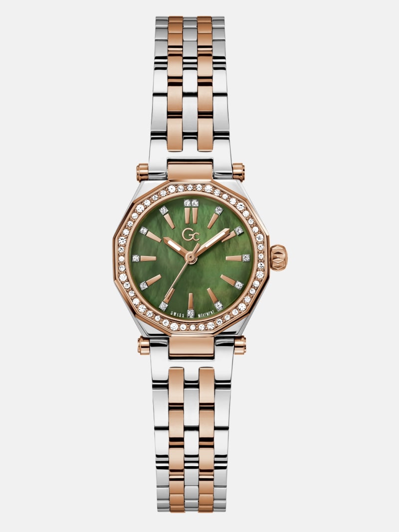 Gc Two-Tone Analog Watch