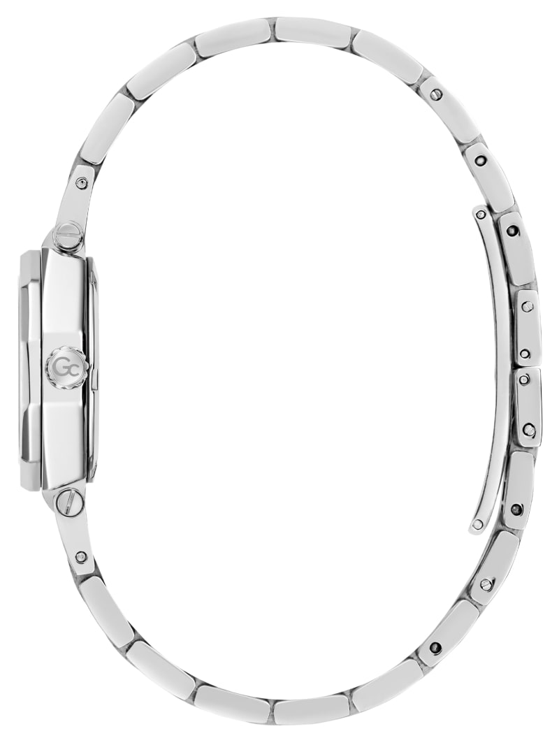 MARCIANO by GUESS® Gc Silver-Tone Analog Watch