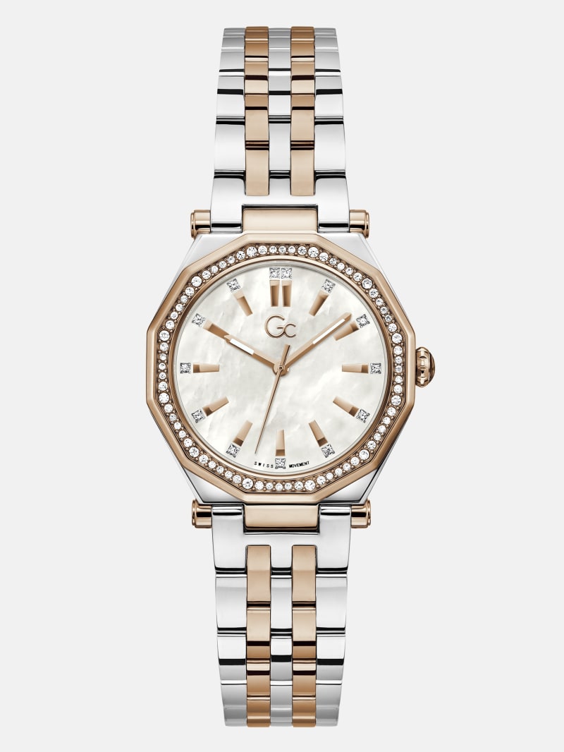 GUESS® Gc Two-Tone Analog Watch