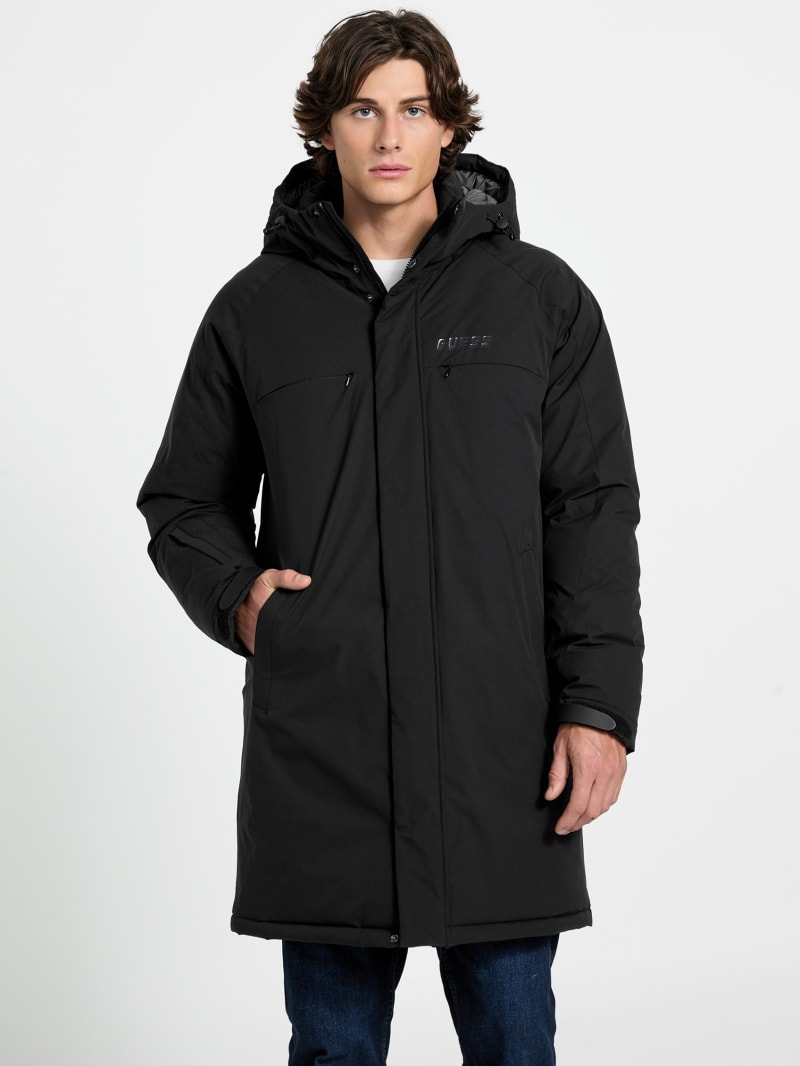 GUESS® Logo padded coat