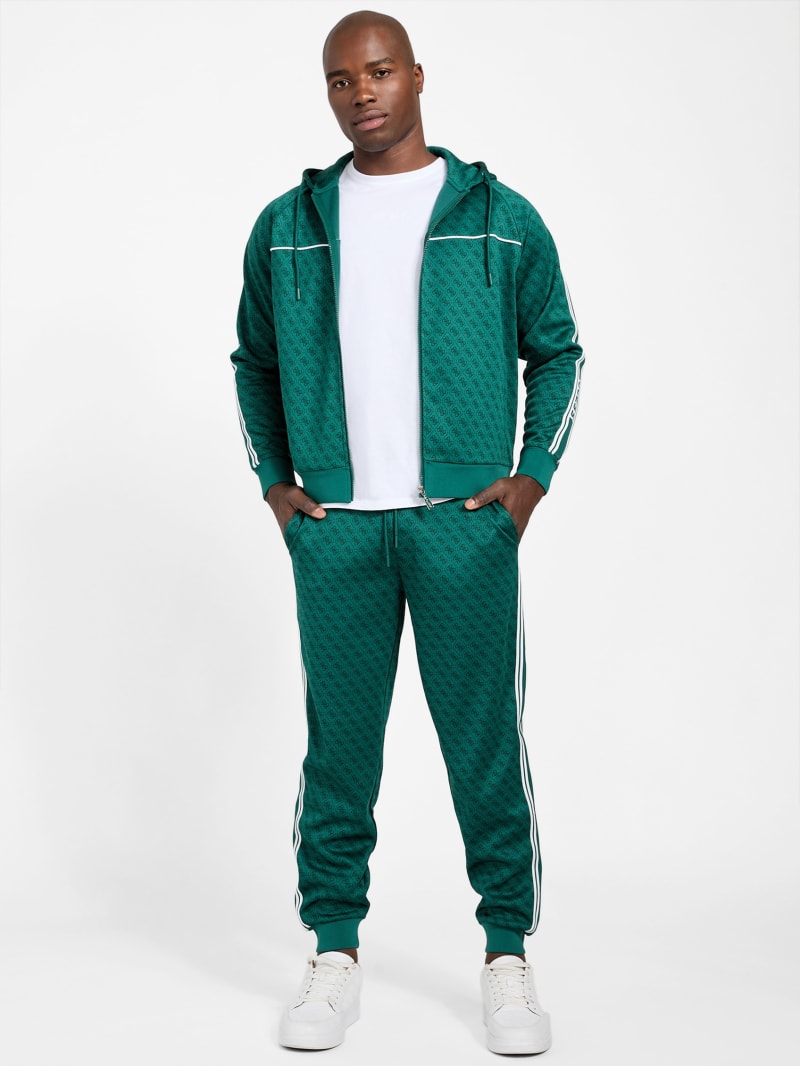 GUESS® Eco Parimo Jacquard Full-Zip Hoodie