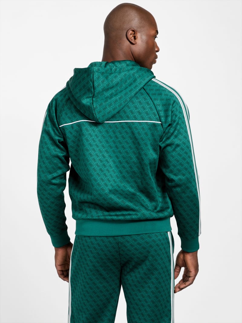 GUESS® Eco Parimo Jacquard Full-Zip Hoodie