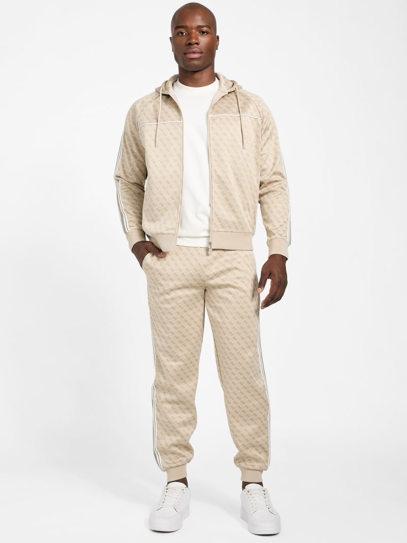 GUESS® Eco Parimo Jacquard Full-Zip Hoodie Men