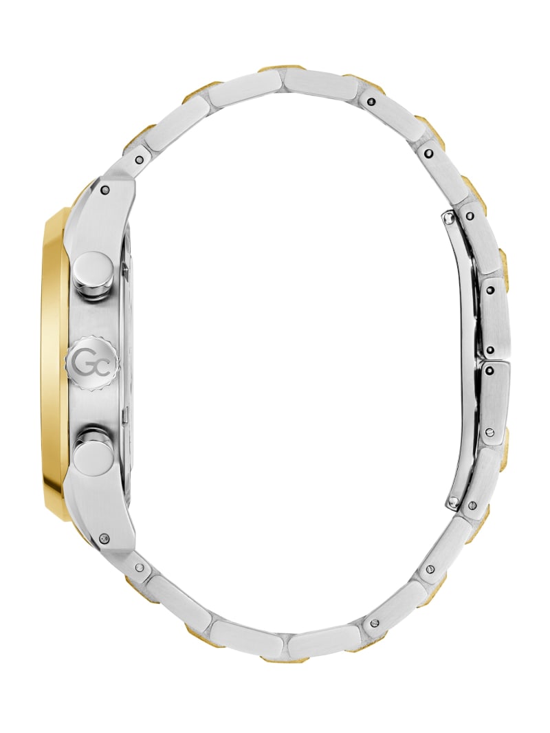 GUESS® Gc Two-Tone and Green Multifunction Watch