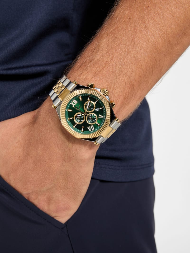 Gc Two-Tone Chronograph Watch