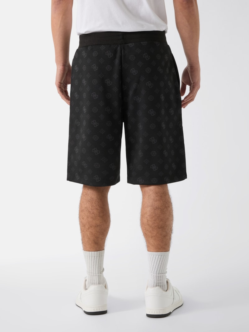All over logo shorts