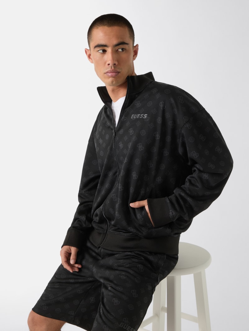 GUESS® All over logo sweatshirt Men