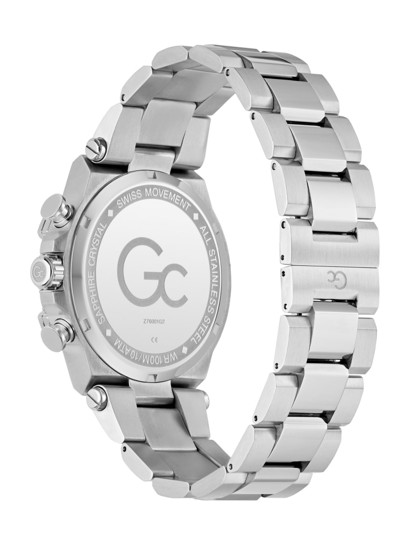 GUESS® GC Stainless Steel multi-function watch 44 mm