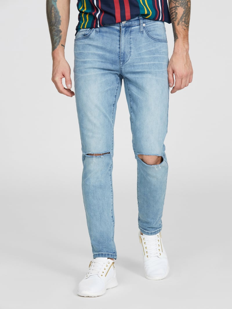 Blake Distressed Skinny Jeans | GUESS Factory
