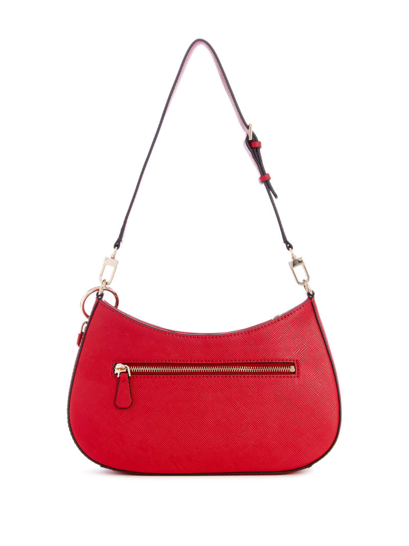 Guess red shoulder 2025 bag