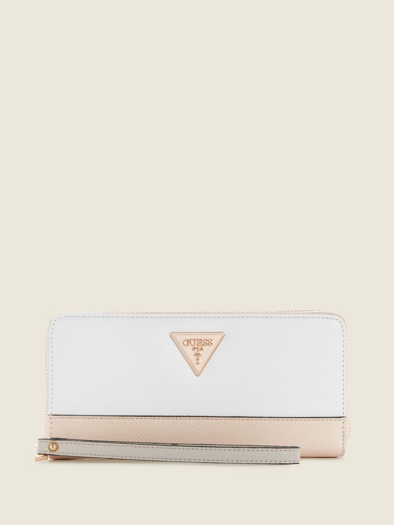guess laurel large zip around