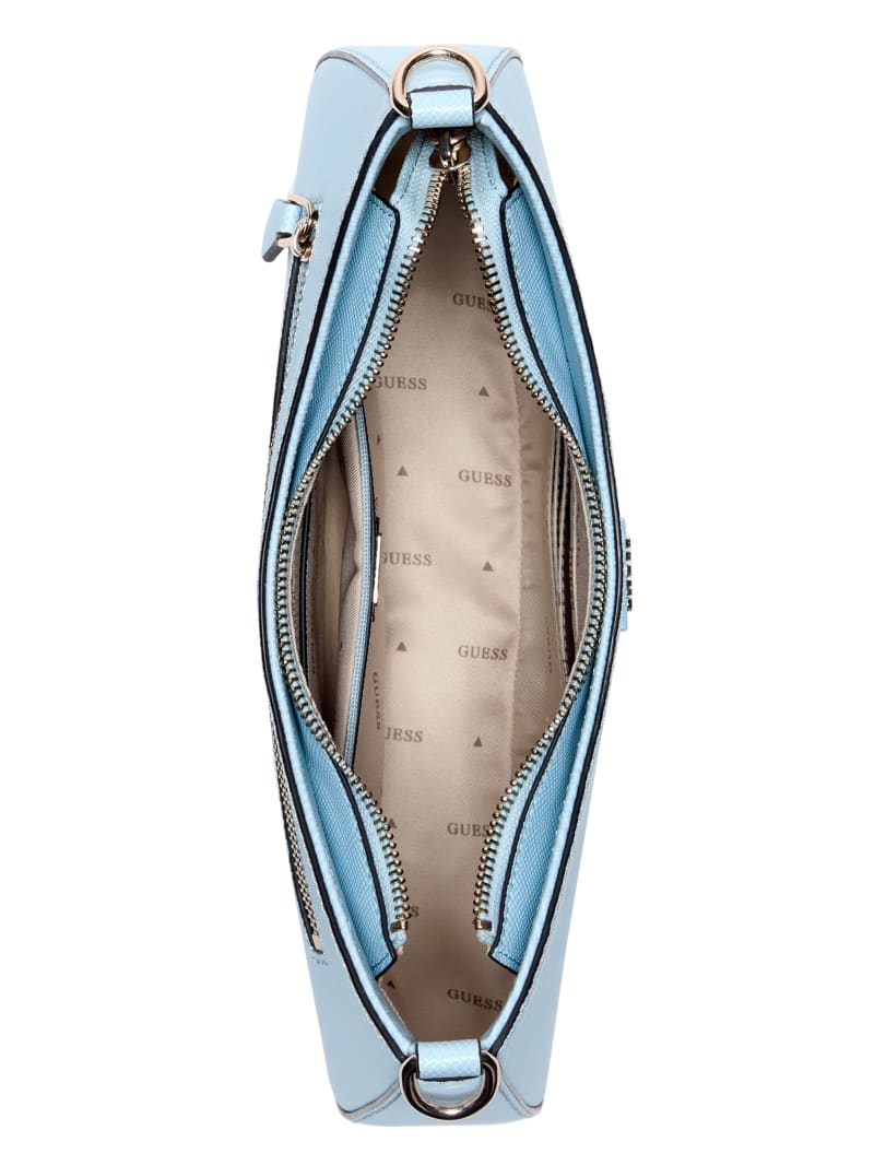 Noelle saffiano shoulder bag