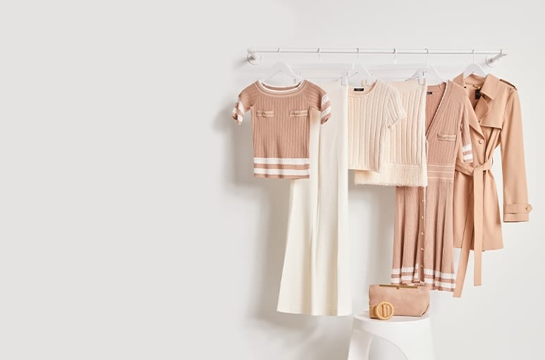 Shades of Beige: Delicate neutral tints with a minimalist touch