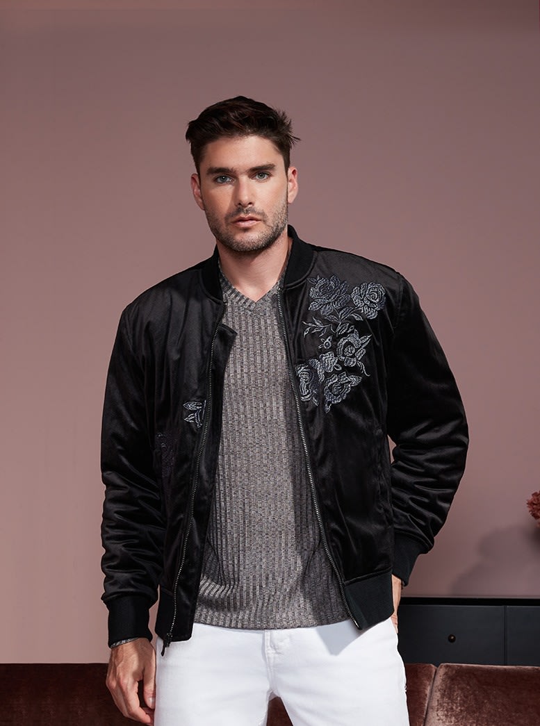 High Rollers: Streetwear Jacket, Crocodile Leather Jacket