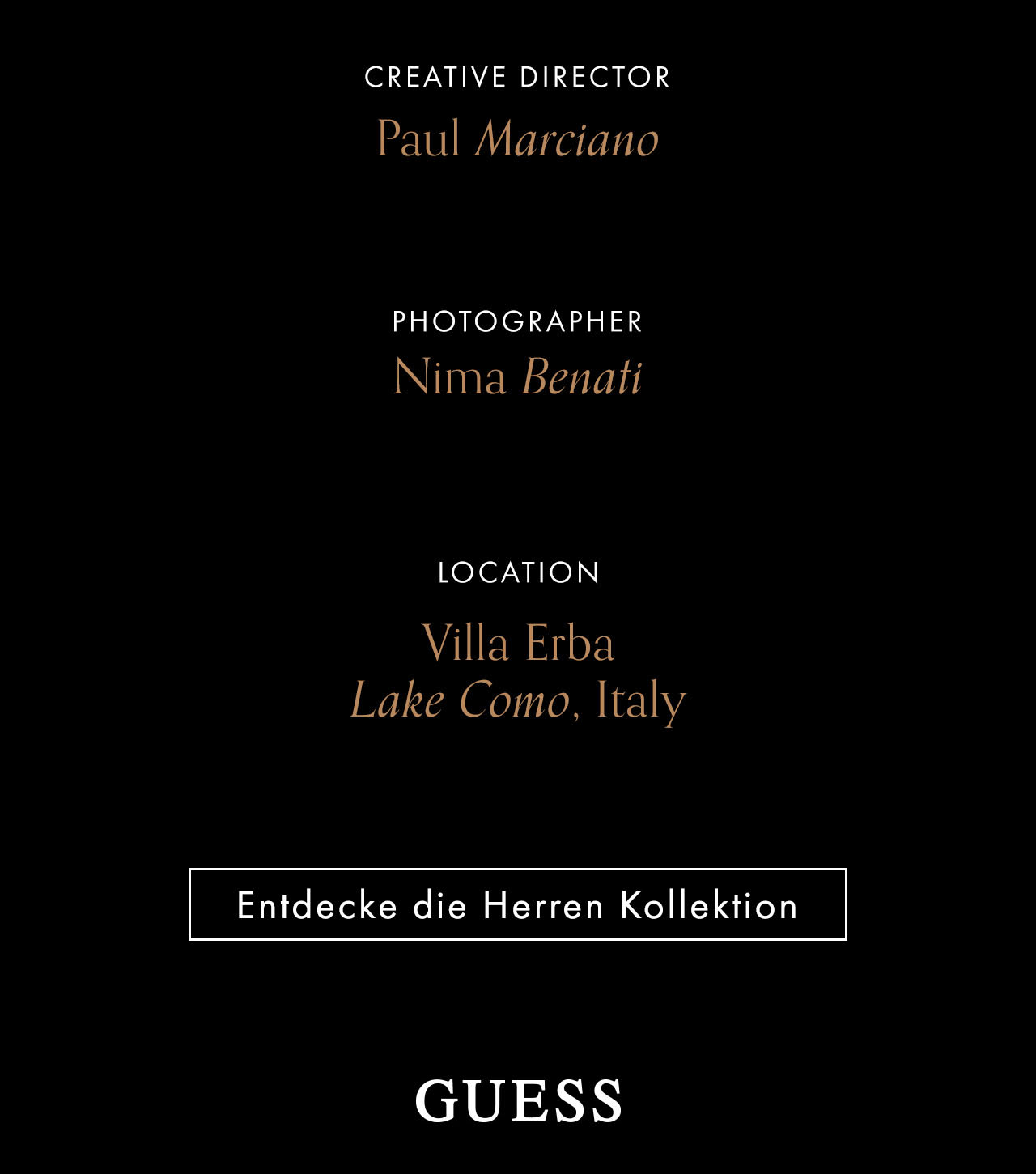 Location Villa Erba Lake Como, Italy