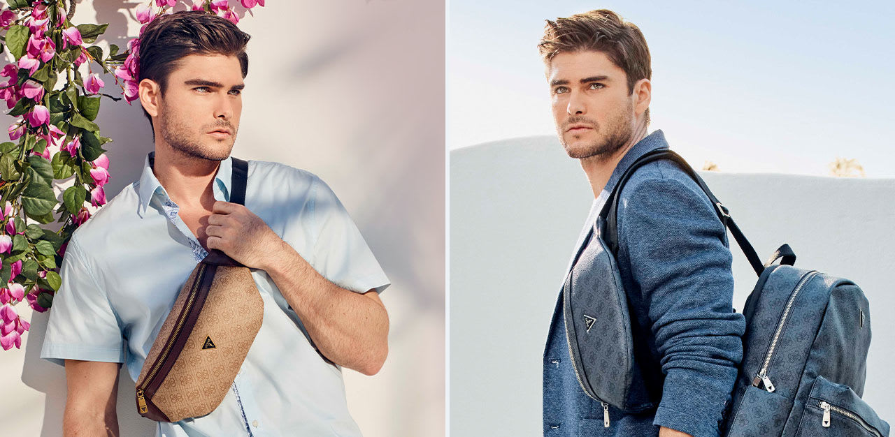 Men guess backpack clearance