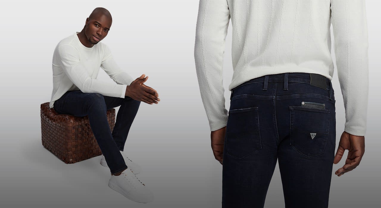 GUESS Men s Skinny Jeans Denim Collection for Him