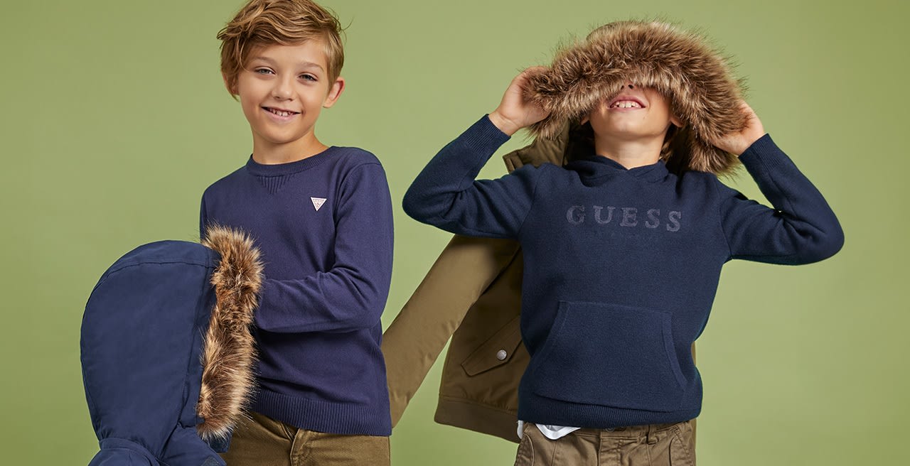 Coats and Jackets Boys GUESS kids Official Website