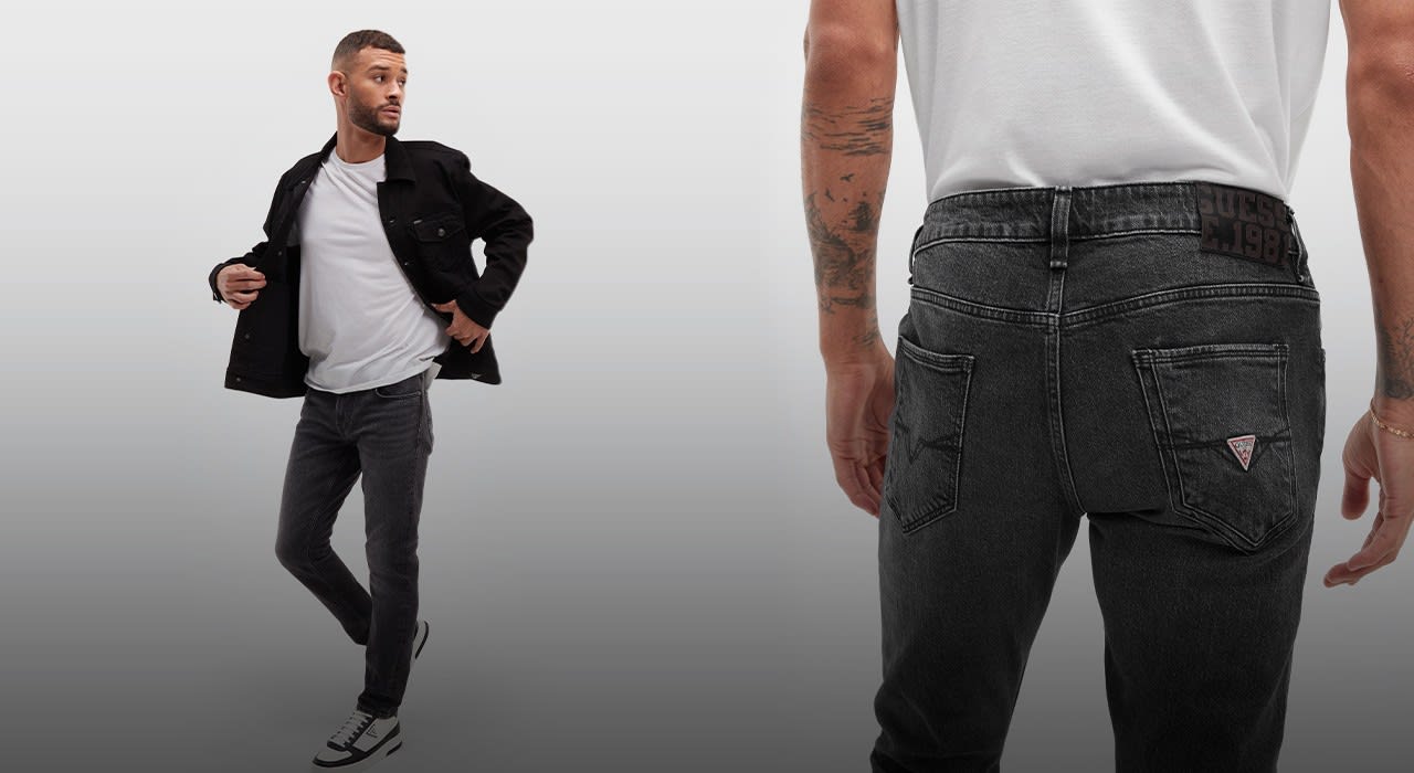 Jeans uomo guess on sale
