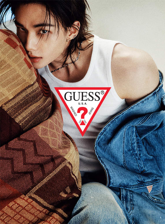 ヒョンジン Hyunjin Guess Jeans原宿限定刻印入り 半袖Gジャン GUESS(ゲス) JAPAN 公式オンラインストア | GUESS JAPAN OFFICIAL