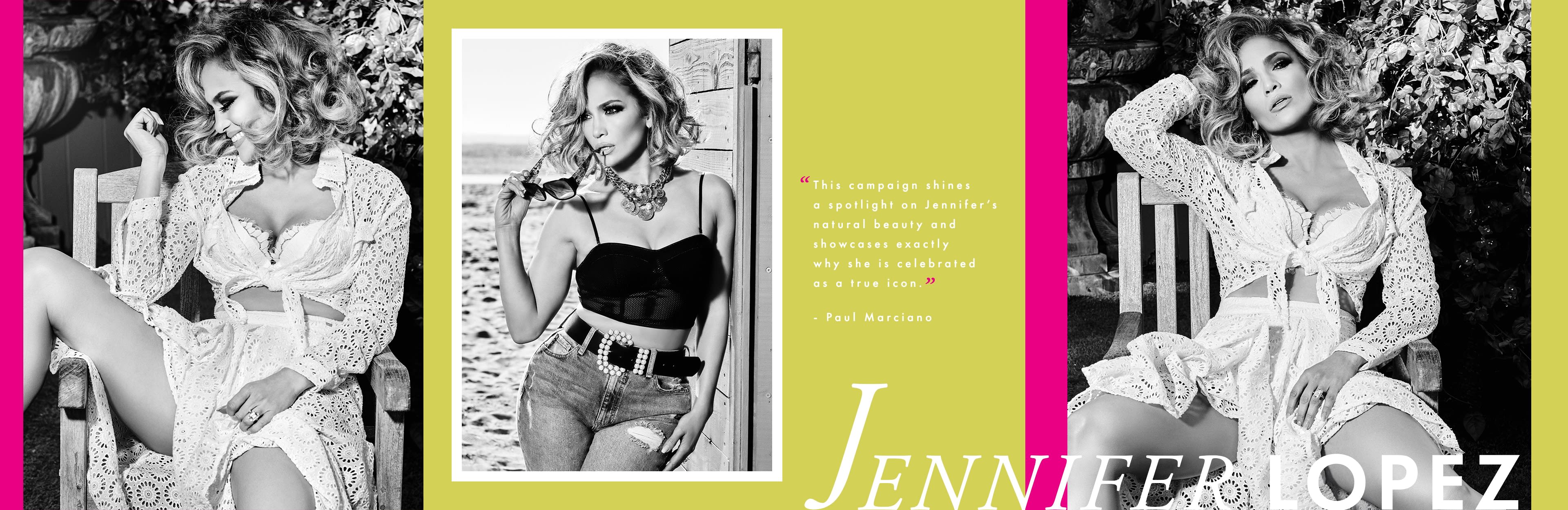Jennifer Lopez X Guess Clothing Guess