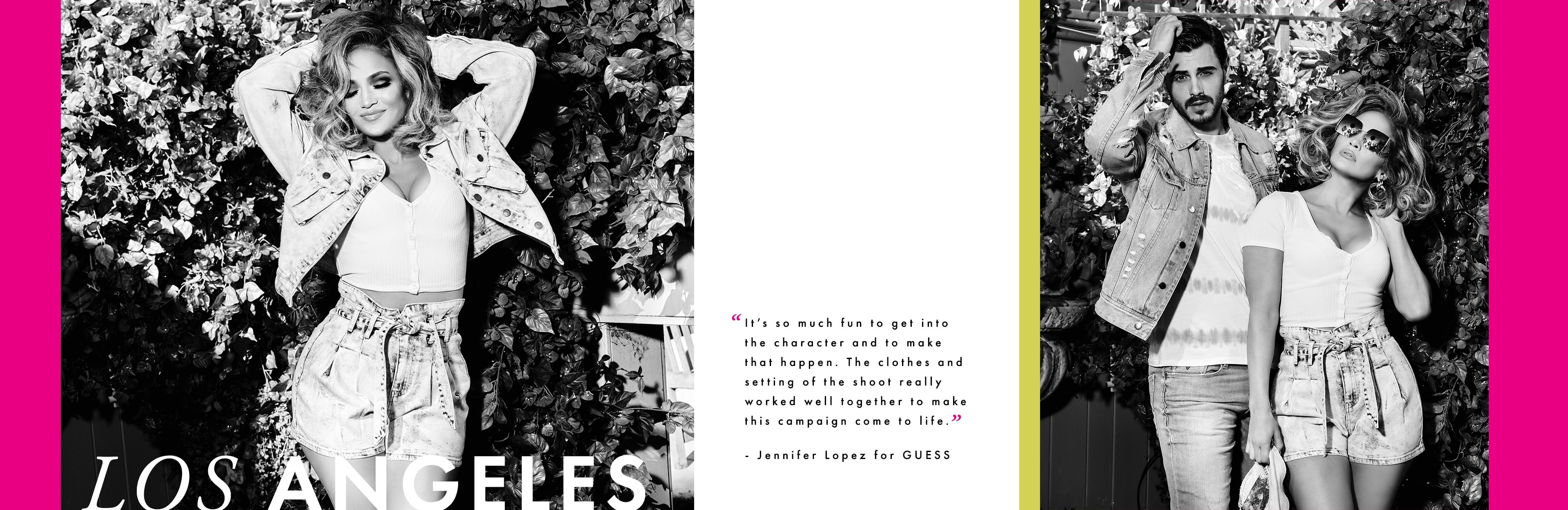 Jennifer Lopez X Guess Clothing Guess