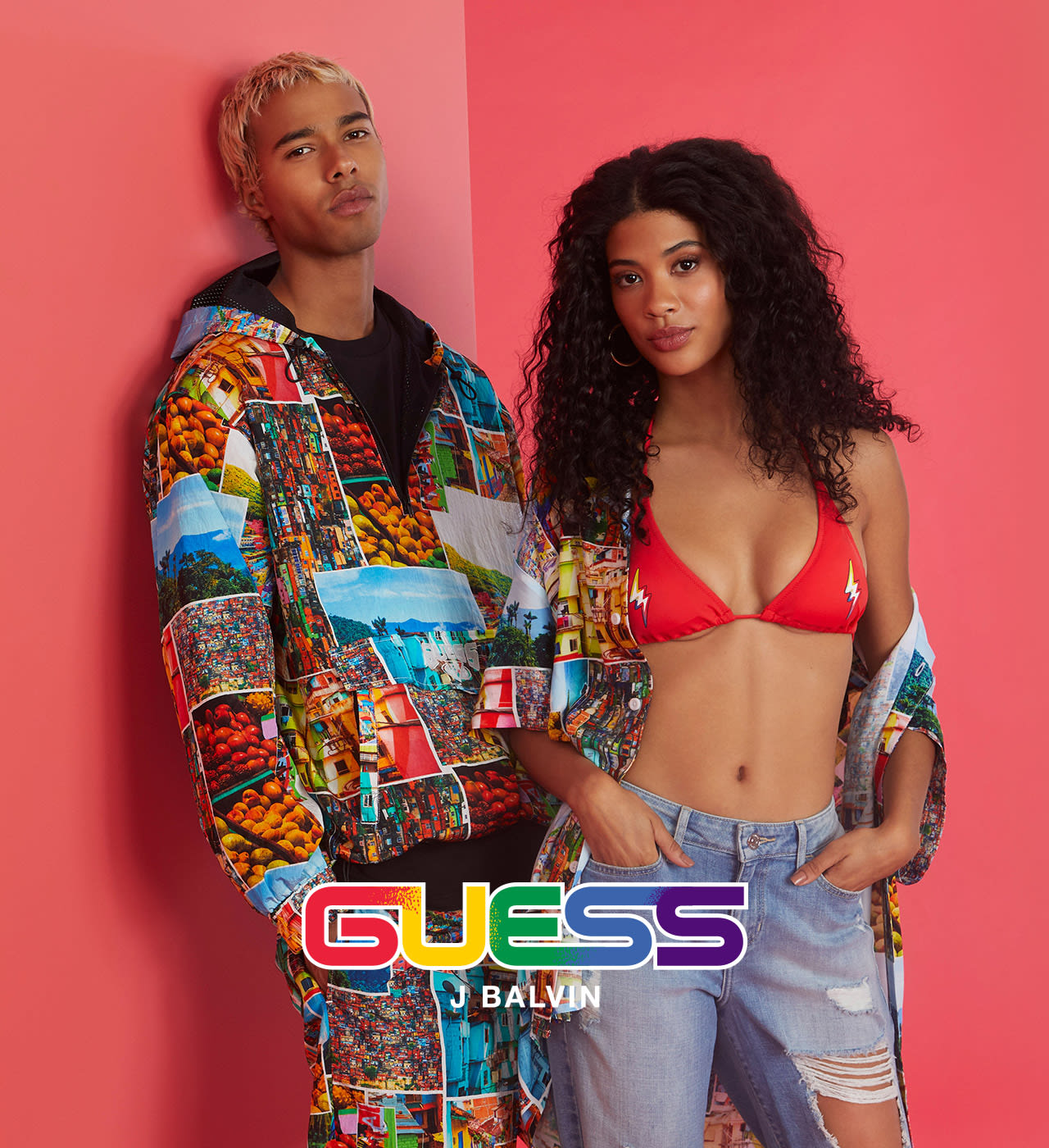 guess j balvin denim jacket