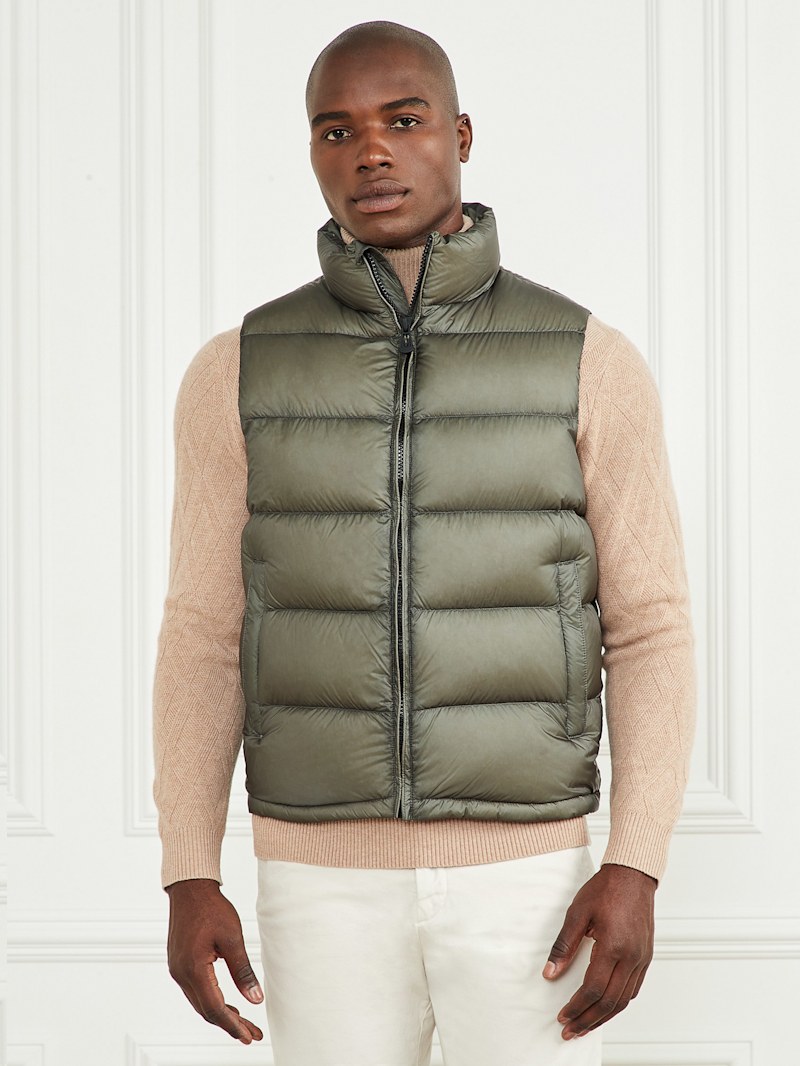 ジャケット・アウター Brown Short Puffer Down Vest SPSHODOW Women's Outerwear Crop Puffer Vest Winter Warm